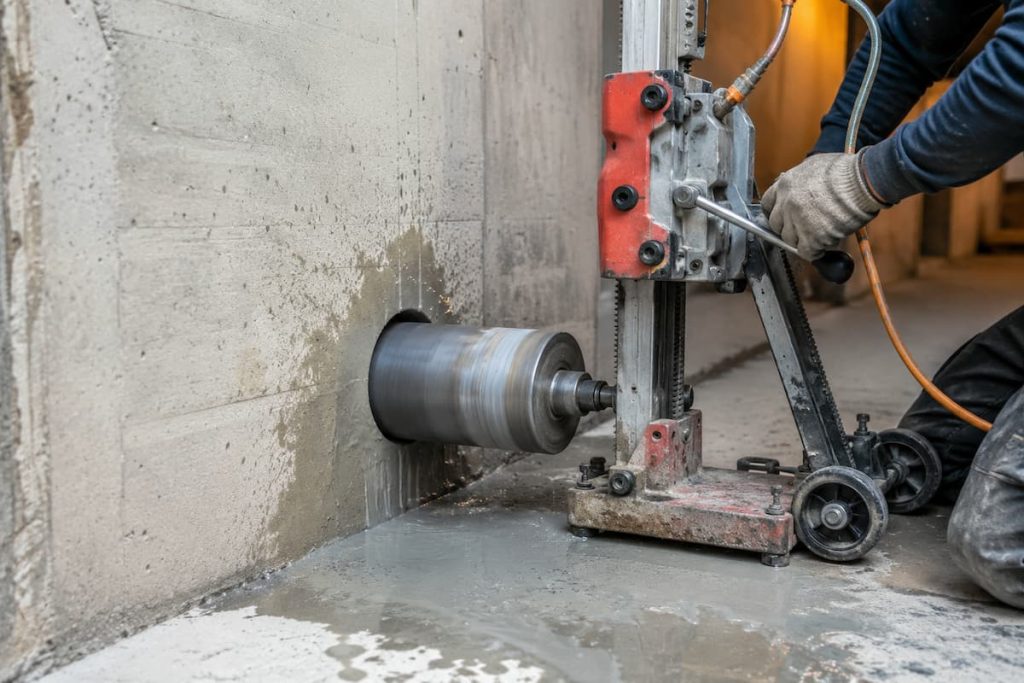 carottage beton​