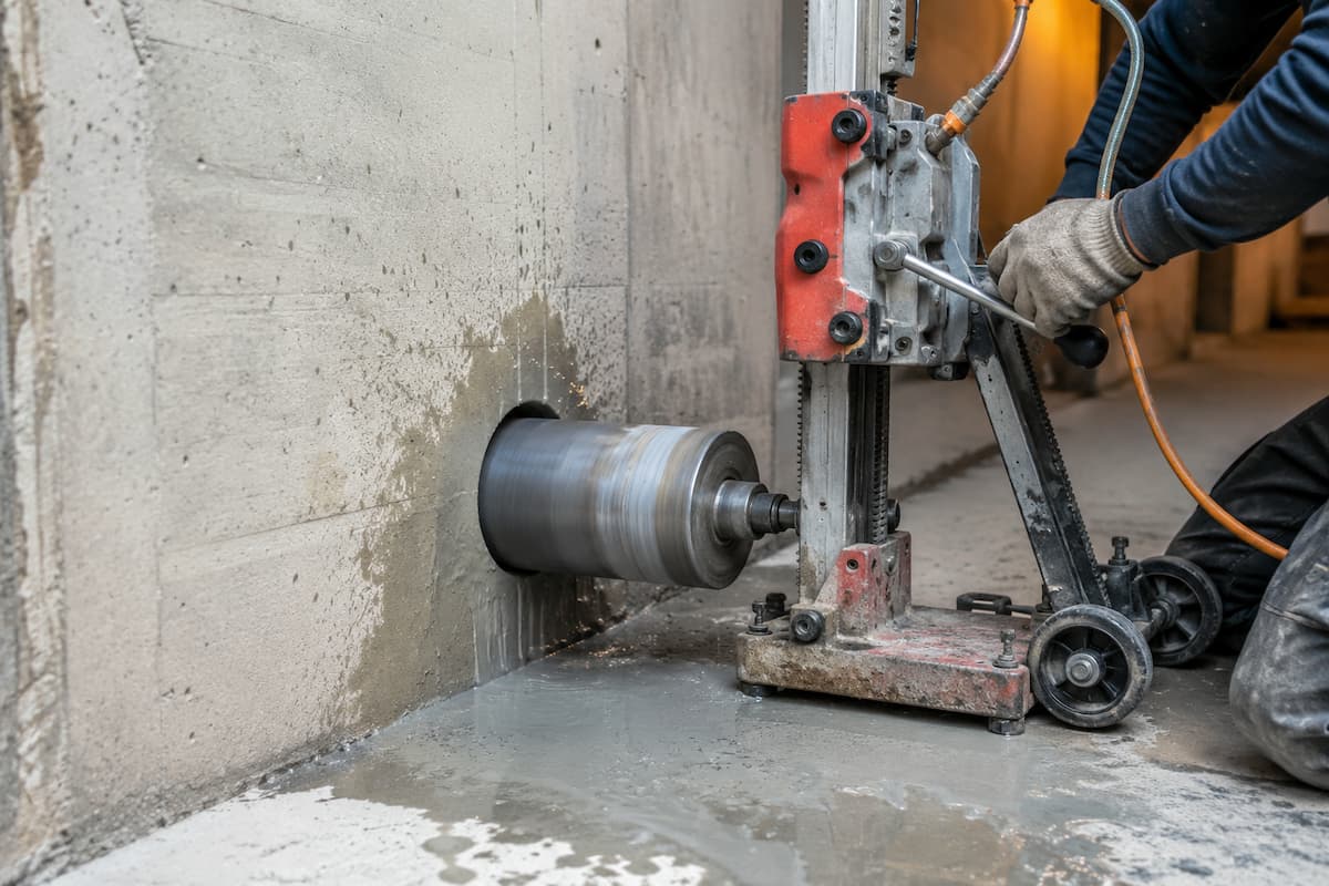 carottage beton​